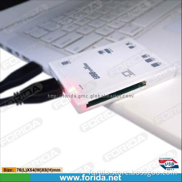 OEM Gift  Slim Pocket Size USB Memory Card Adapter